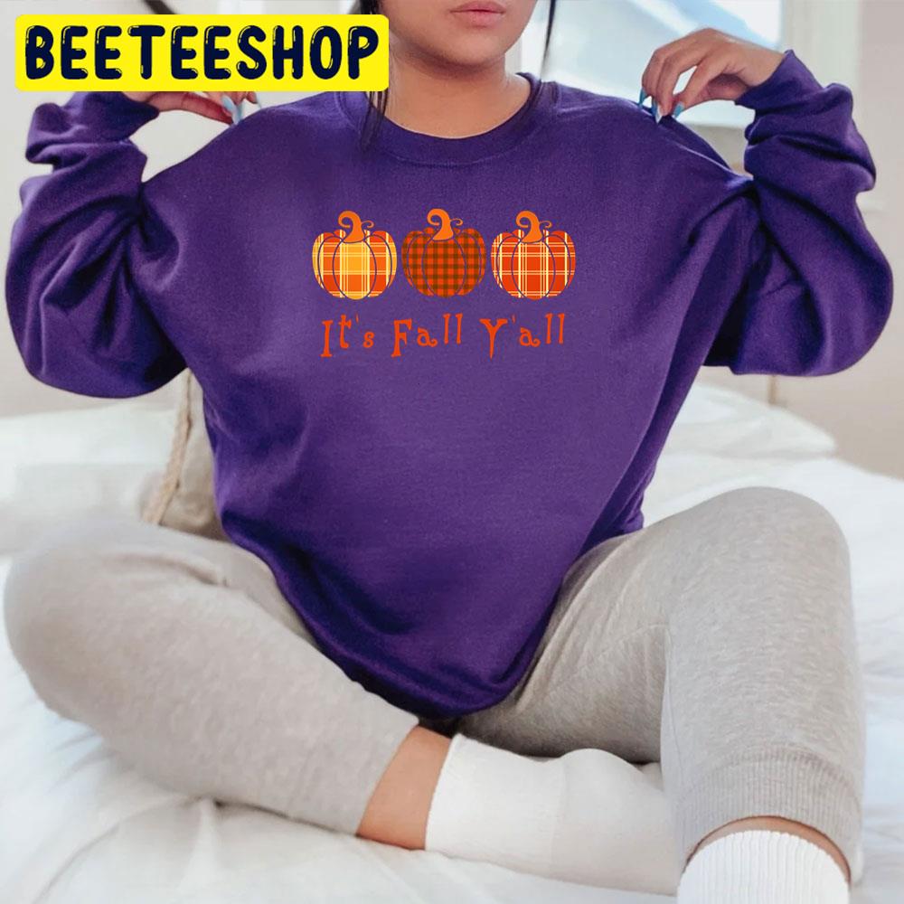 Cute It's Fall Yall Pumkin Halloween Trending Unisex T-Shirt Cute It's Fall Yall Pumkin Halloween Trending Unisex T-Shirt