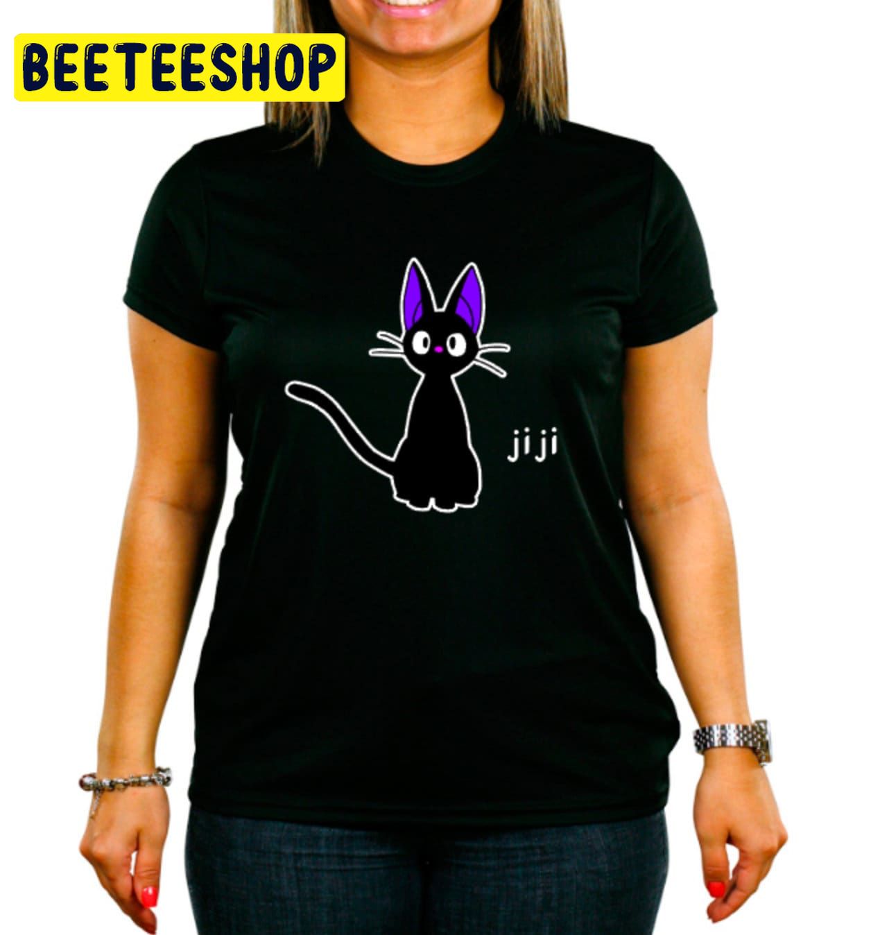 Cute Jiji Kiki's Delivery Service Halloween Unisex T-Shirt Cute Jiji Kiki's Delivery Service Halloween Unisex T-Shirt