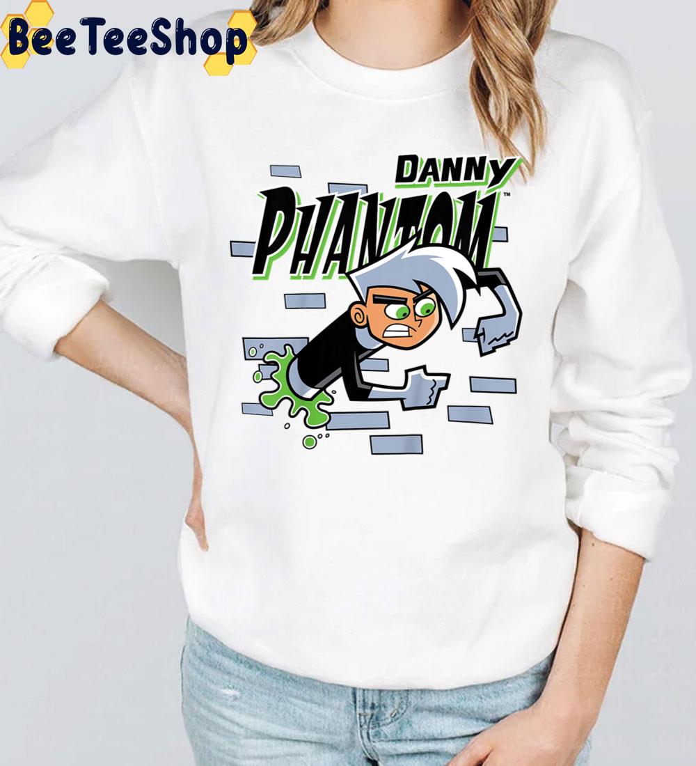 Danny Phantom Coming Through Brick Wall Trending Unisex T-Shirt Danny Phantom Coming Through Brick Wall Trending Unisex T-Shirt