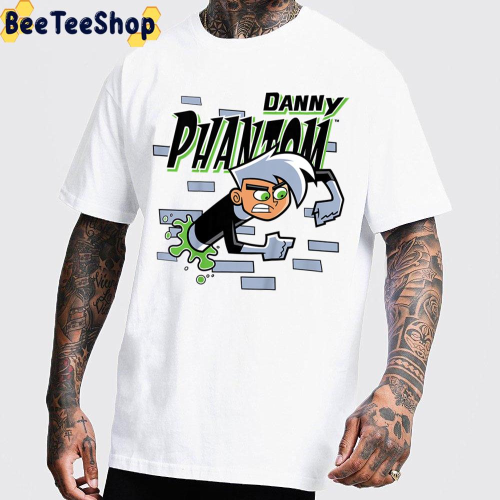 Danny Phantom Coming Through Brick Wall Trending Unisex T-Shirt Danny Phantom Coming Through Brick Wall Trending Unisex T-Shirt