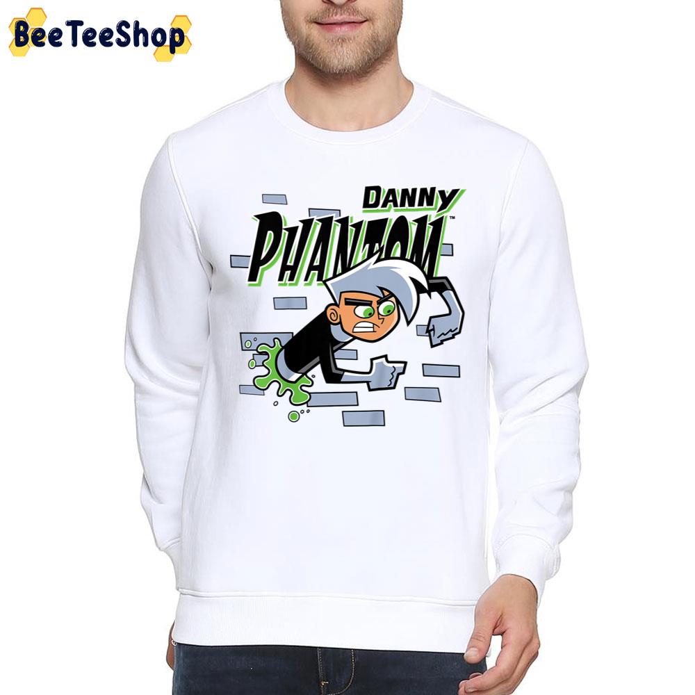 Danny Phantom Coming Through Brick Wall Trending Unisex T-Shirt Danny Phantom Coming Through Brick Wall Trending Unisex T-Shirt