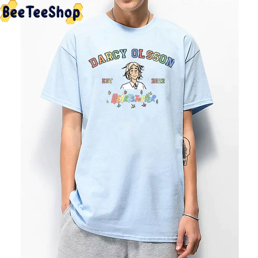 Darcy Olsson Est 2022 Heartstopper Trending Unisex T-Shirt Darcy Olsson Est 2022 Heartstopper Trending Unisex T-Shirt
