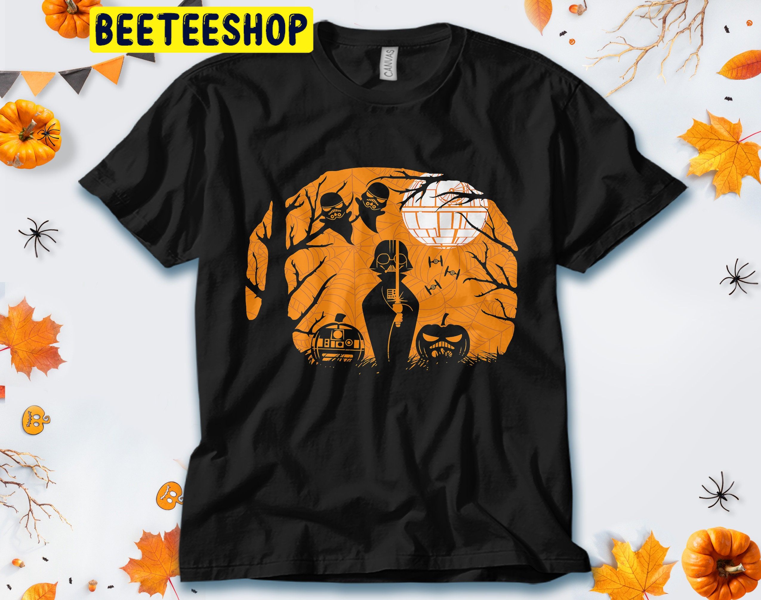 Darth Vader Death Star Wars Halloween Unisex T-Shirt Darth Vader Death Star Wars Halloween Unisex T-Shirt