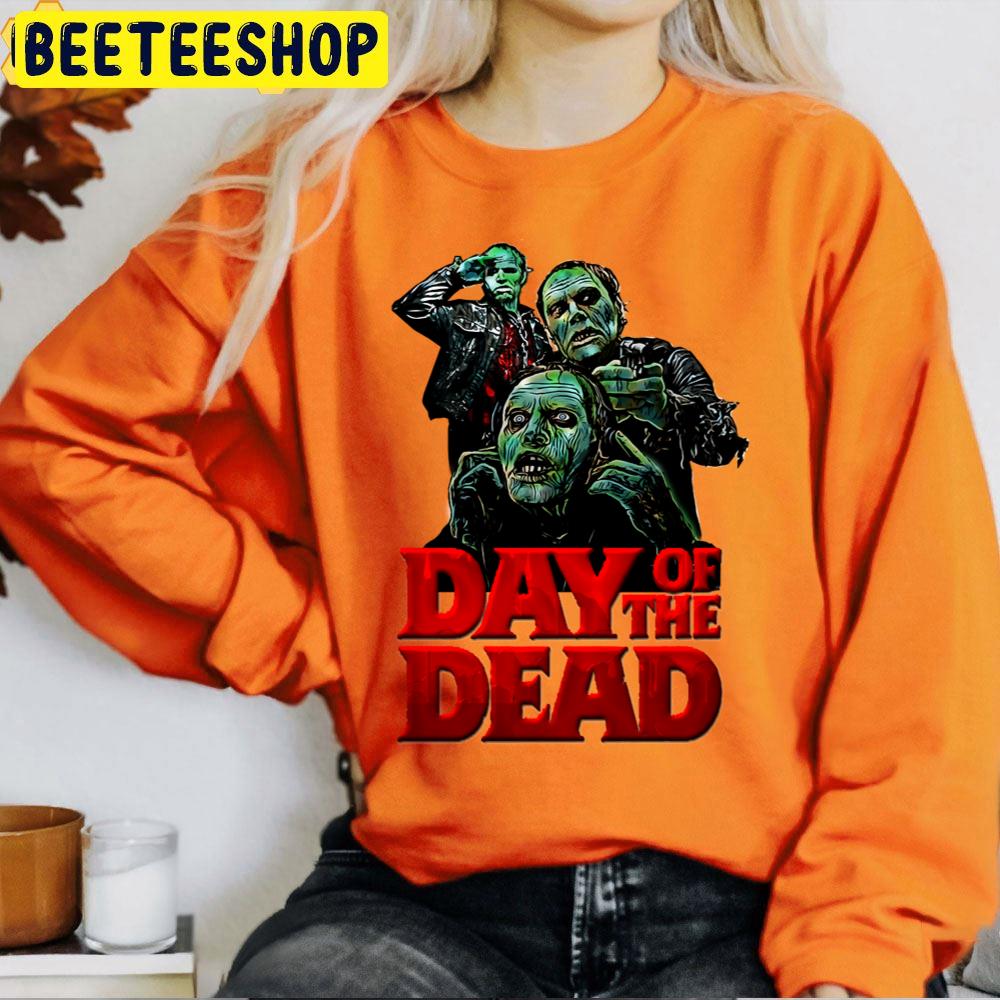 Day Of The Dead With Zombies Halloween Trending Unisex T-Shirt Day Of The Dead With Zombies Halloween Trending Unisex T-Shirt