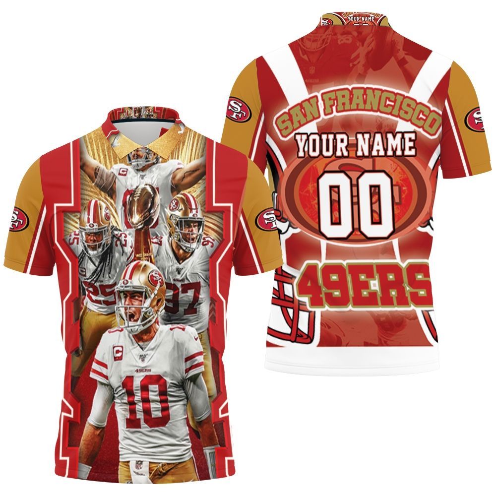 Design Super Bowl San Francisco 49ers Nfc Champions Personalized 3D All Over Print Polo Shirt Design Super Bowl San Francisco 49ers Nfc Champions Personalized 3D All Over Print Polo Shirt