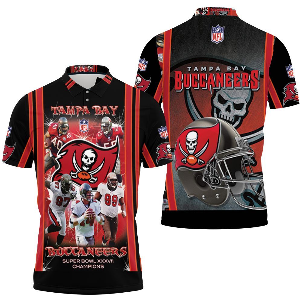Design Tampa Bay Buccaneers Super Bowl 2021 Nfc South Division Champions 3D All Over Print Polo Shirt Design Tampa Bay Buccaneers Super Bowl 2021 Nfc South Division Champions 3D All Over Print Polo Shirt