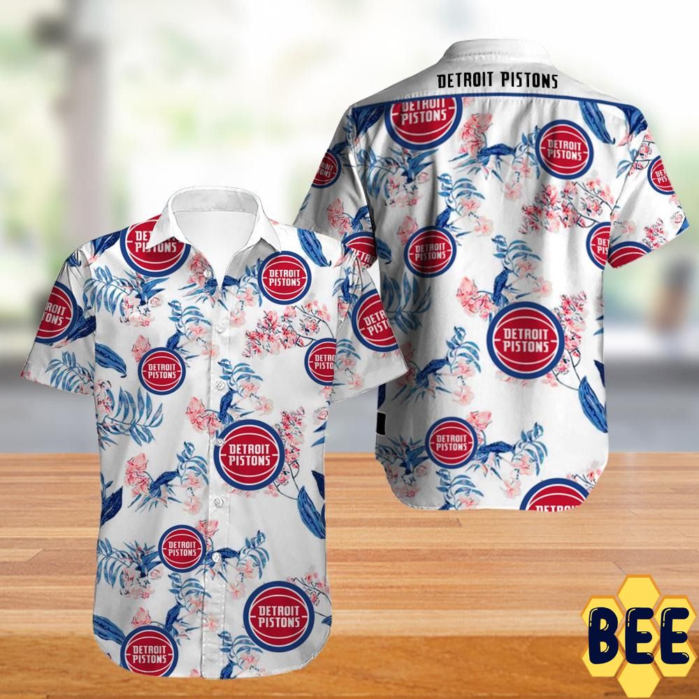 Detroit Pistons Nba Trending Hawaiian Shirt Detroit Pistons Nba Trending Hawaiian Shirt