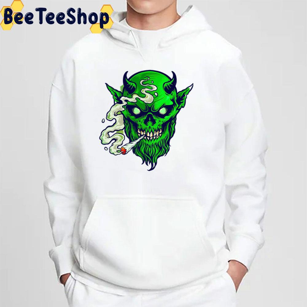Devil Smoking Weed Trending Unisex T-Shirt Devil Smoking Weed Trending Unisex T-Shirt