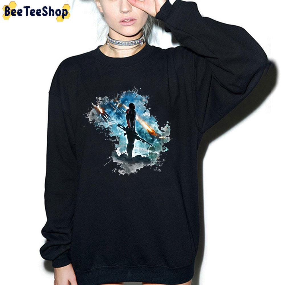 Digital Art Mass Effect Game Unisex T-Shirt Digital Art Mass Effect Game Unisex T-Shirt