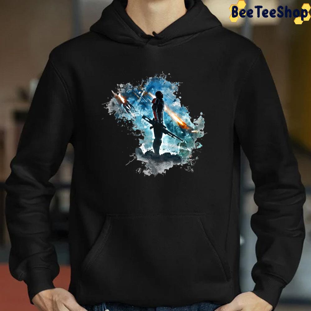 Digital Art Mass Effect Game Unisex T-Shirt Digital Art Mass Effect Game Unisex T-Shirt