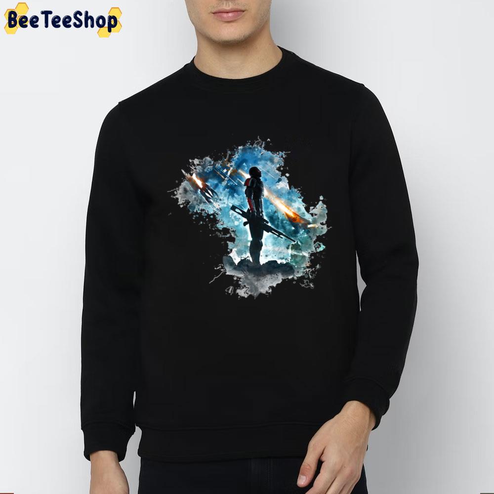 Digital Art Mass Effect Game Unisex T-Shirt Digital Art Mass Effect Game Unisex T-Shirt