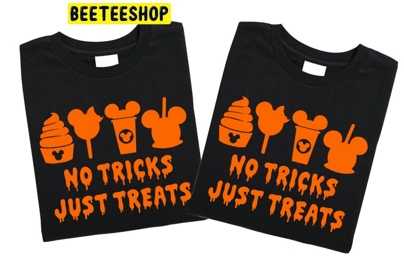 Disney No Tricks Just Treats Halloween Unisex T-Shirt Disney No Tricks Just Treats Halloween Unisex T-Shirt