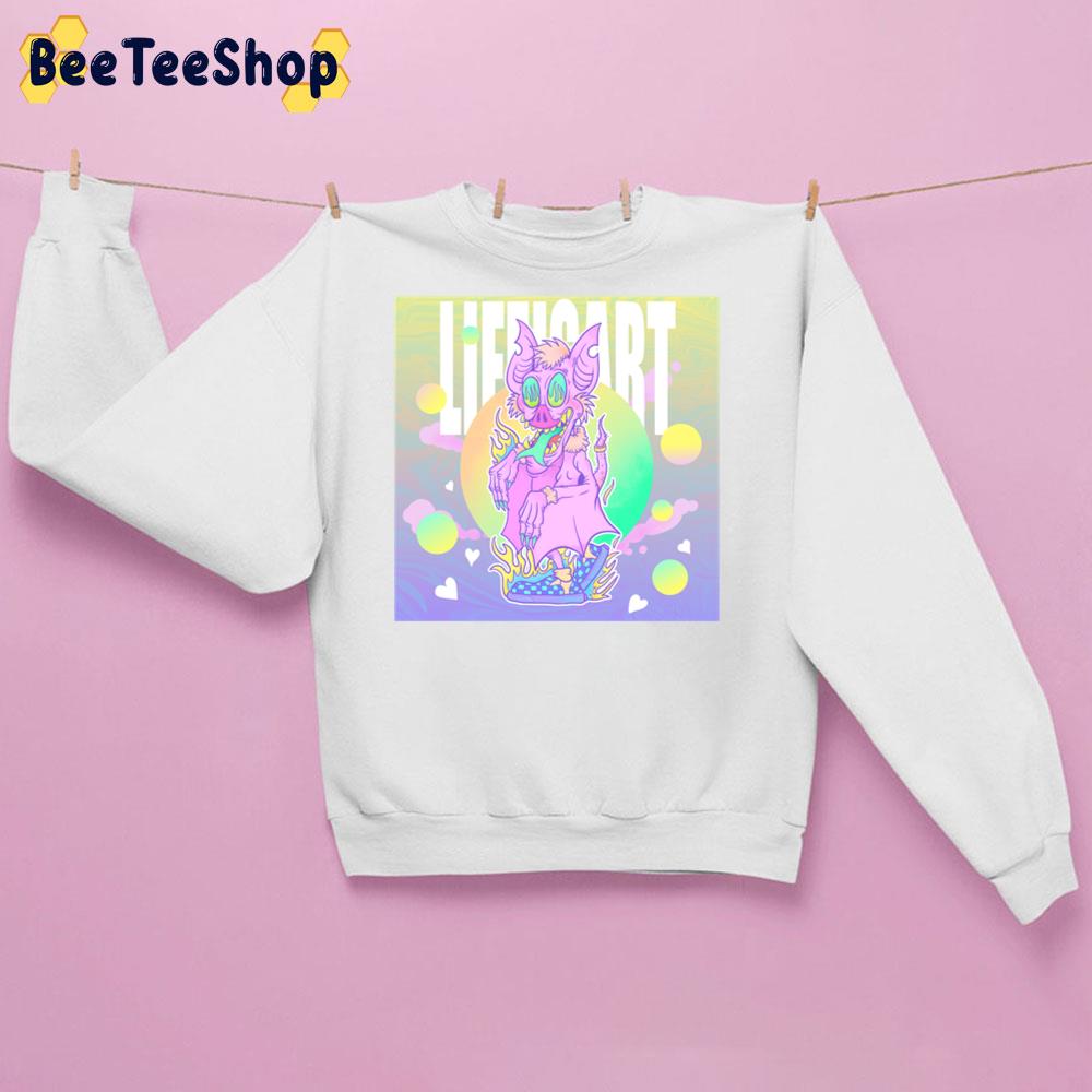 Dope Piggy Monster Is Chilling With Vans Illustration Van Shoes Unisex Sweatshirt Dope Piggy Monster Is Chilling With Vans Illustration Van Shoes Unisex Sweatshirt