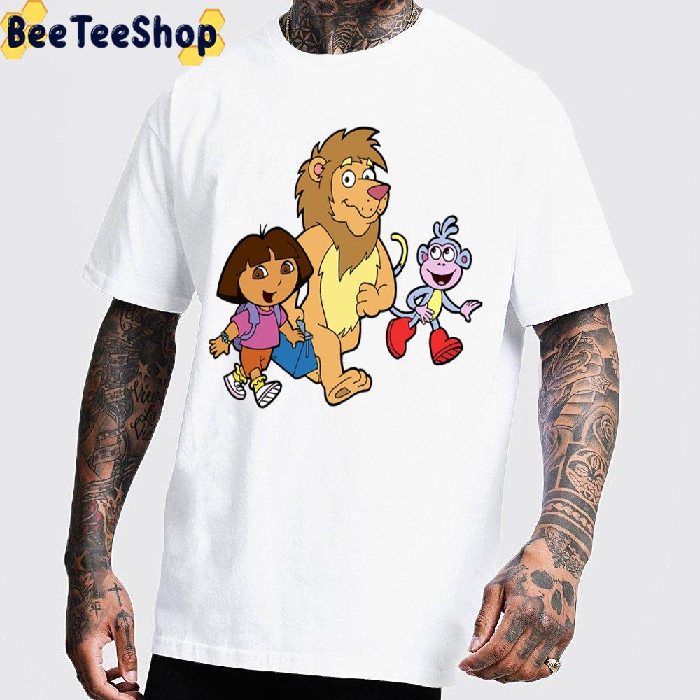 Dora The Explorer And Friends Trending Unisex T-Shirt Dora The Explorer And Friends Trending Unisex T-Shirt