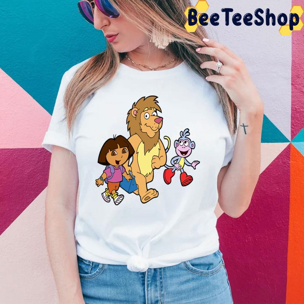 Dora The Explorer And Friends Trending Unisex T-Shirt Dora The Explorer And Friends Trending Unisex T-Shirt
