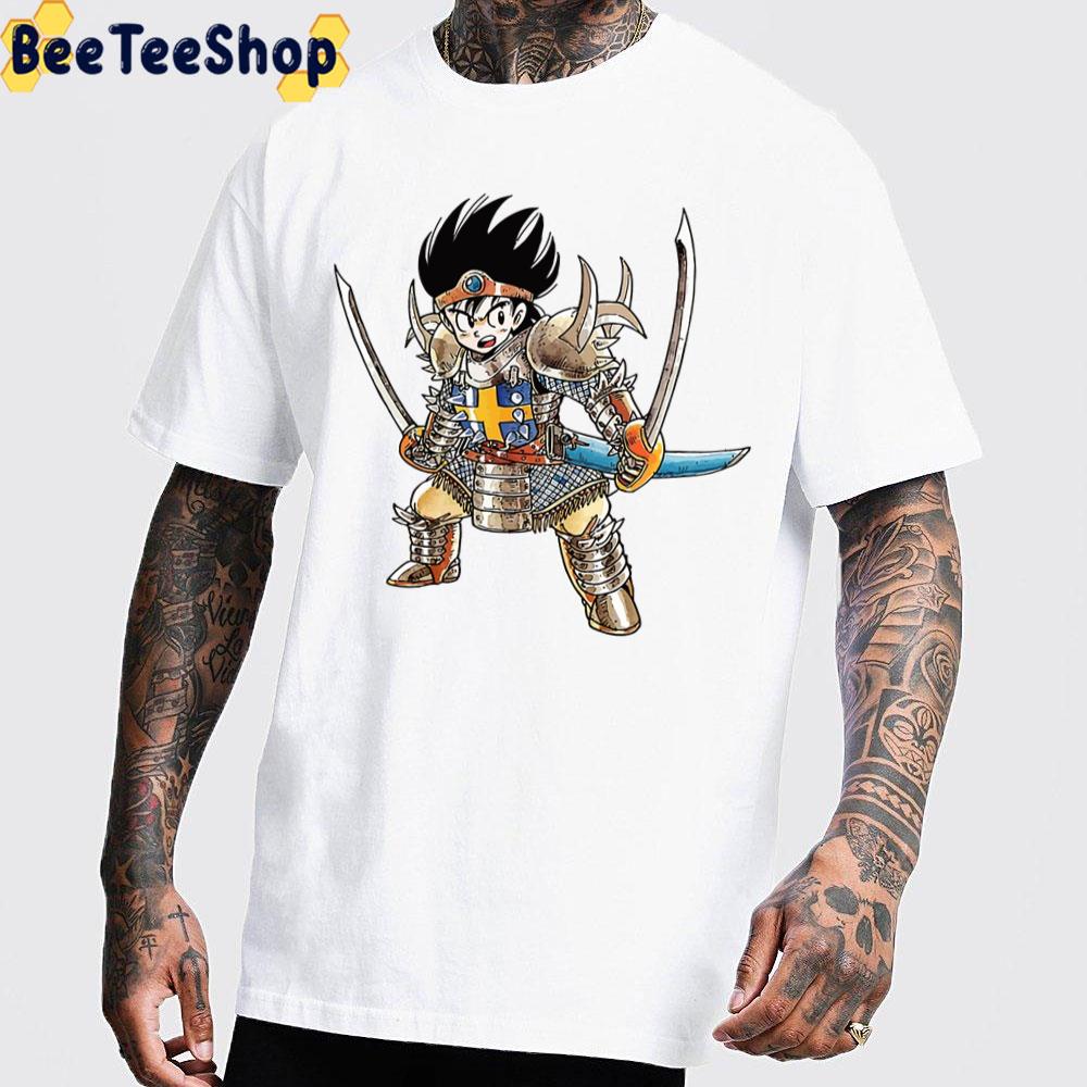 Double Sword Dragon Quest Game Trending Unisex T-Shirt Double Sword Dragon Quest Game Trending Unisex T-Shirt