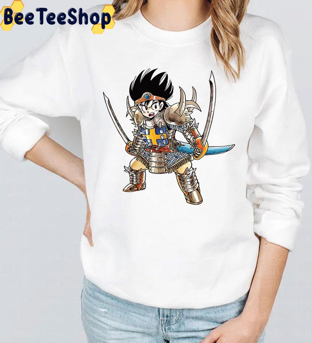 Double Sword Dragon Quest Game Trending Unisex T-Shirt Double Sword Dragon Quest Game Trending Unisex T-Shirt