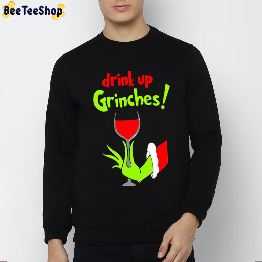 Drink Up Grinches Christmas Trending Unisex T-Shirt Drink Up Grinches Christmas Trending Unisex T-Shirt