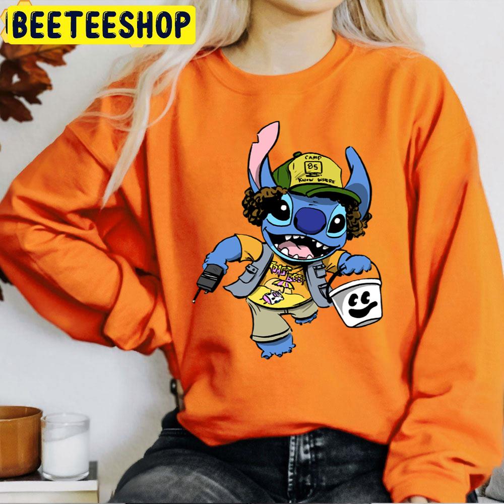 Dustin Stitch Funny Stranger Things 4 Movie Halloween Trending Unisex T-Shirt Dustin Stitch Funny Stranger Things 4 Movie Halloween Trending Unisex T-Shirt
