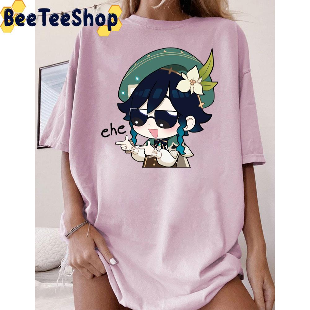 Ehe Venti Genshin Impact Game Trending Unisex T-Shirt Ehe Venti Genshin Impact Game Trending Unisex T-Shirt