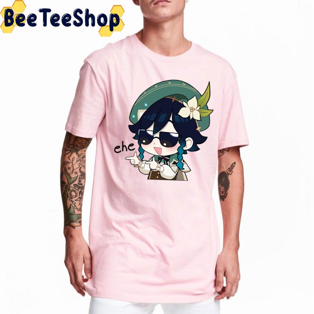 Ehe Venti Genshin Impact Game Trending Unisex T-Shirt Ehe Venti Genshin Impact Game Trending Unisex T-Shirt