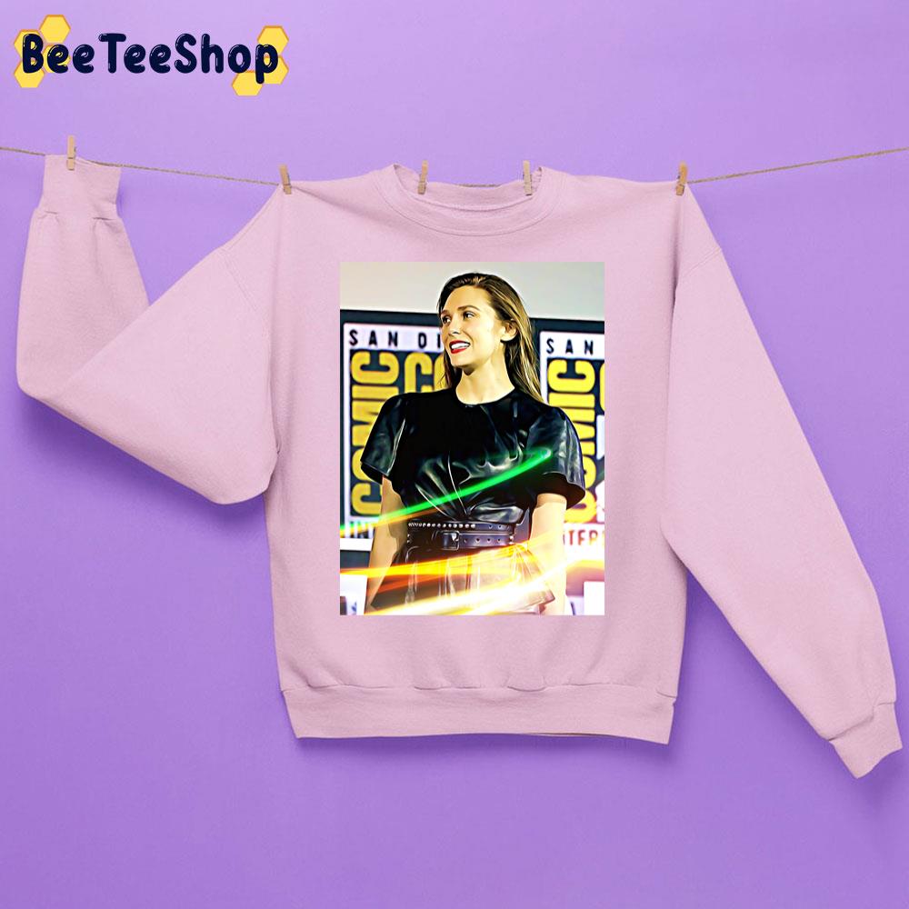 Elizabeth Olsen Fan Art Unisex Sweatshirt Elizabeth Olsen Fan Art Unisex Sweatshirt