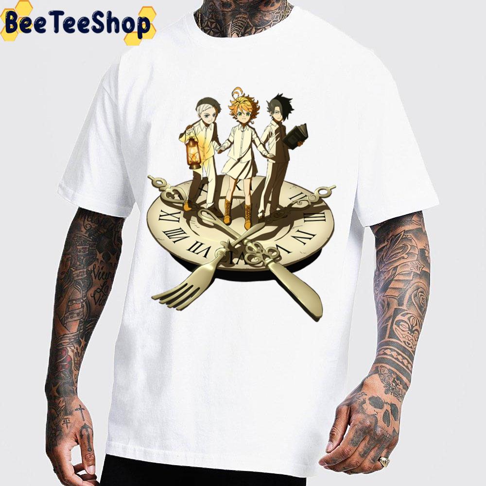 Emma Ray And Norman Trio The Promised Neverland Trending Unisex T-Shirt Emma Ray And Norman Trio The Promised Neverland Trending Unisex T-Shirt