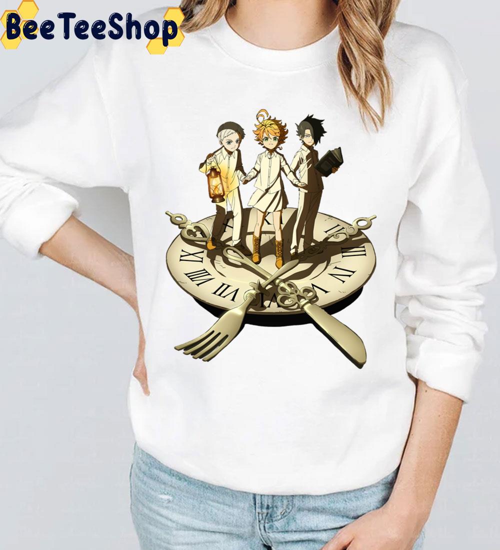 Emma Ray And Norman Trio The Promised Neverland Trending Unisex T-Shirt Emma Ray And Norman Trio The Promised Neverland Trending Unisex T-Shirt