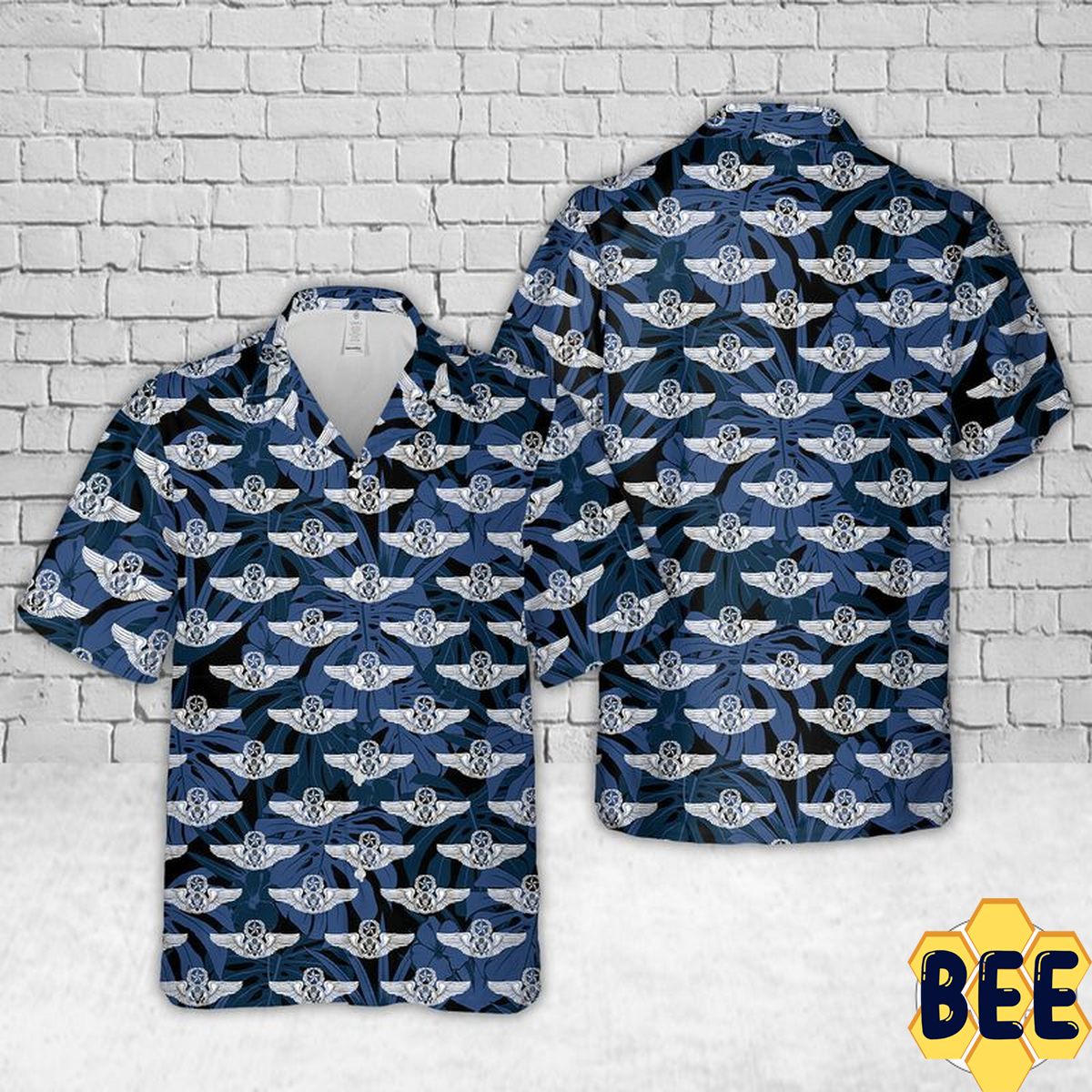 Enlisted Aircrew Wings (Master Usaf) Trending Hawaiian Shirt Enlisted Aircrew Wings (Master Usaf) Trending Hawaiian Shirt