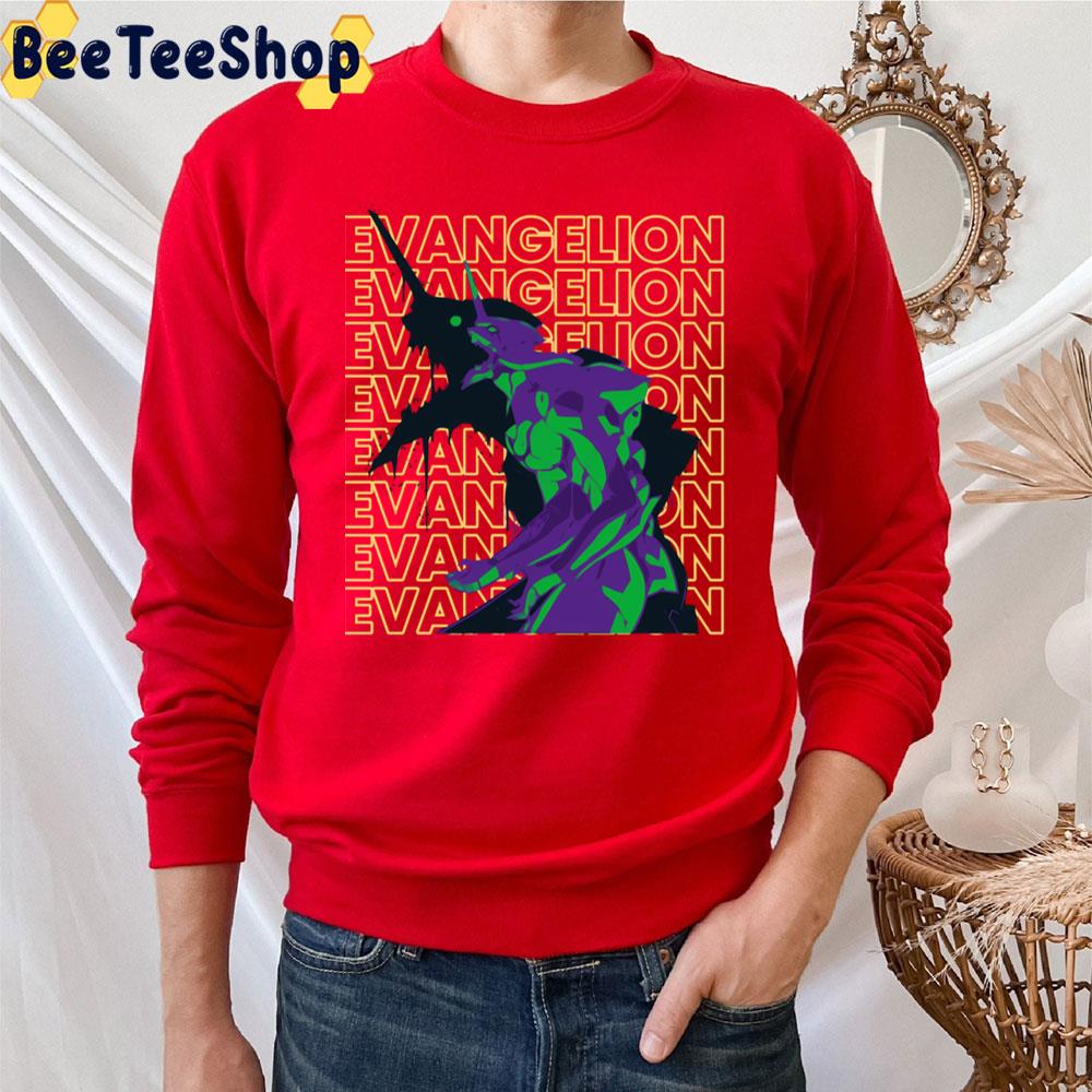 Eva Evangelion Retro Art Unisex T-Shirt Eva Evangelion Retro Art Unisex T-Shirt