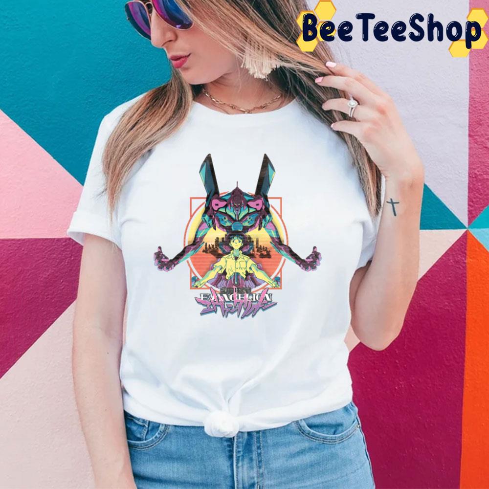 Evangelion Shinji Retro Art Unisex T-Shirt Evangelion Shinji Retro Art Unisex T-Shirt