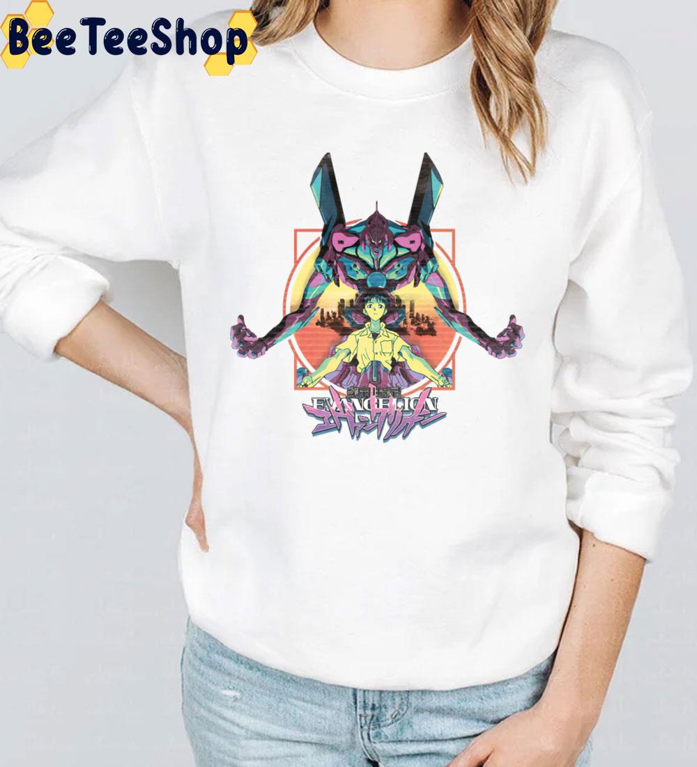 Evangelion Shinji Retro Art Unisex T-Shirt Evangelion Shinji Retro Art Unisex T-Shirt