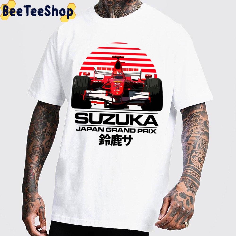 F1 Suzuka Japan Grand Prix Michael Schumacher Racing Unisex T-Shirt F1 Suzuka Japan Grand Prix Michael Schumacher Racing Unisex T-Shirt