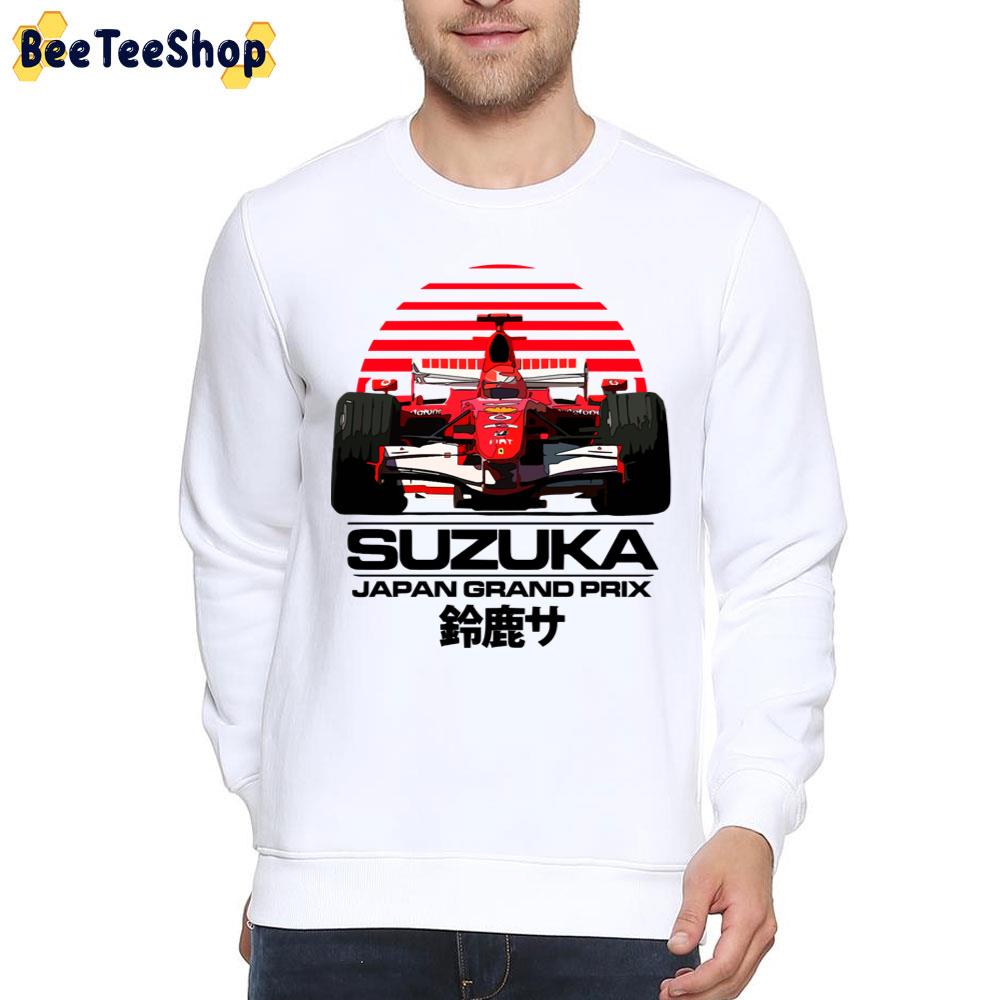 F1 Suzuka Japan Grand Prix Michael Schumacher Racing Unisex T-Shirt F1 Suzuka Japan Grand Prix Michael Schumacher Racing Unisex T-Shirt