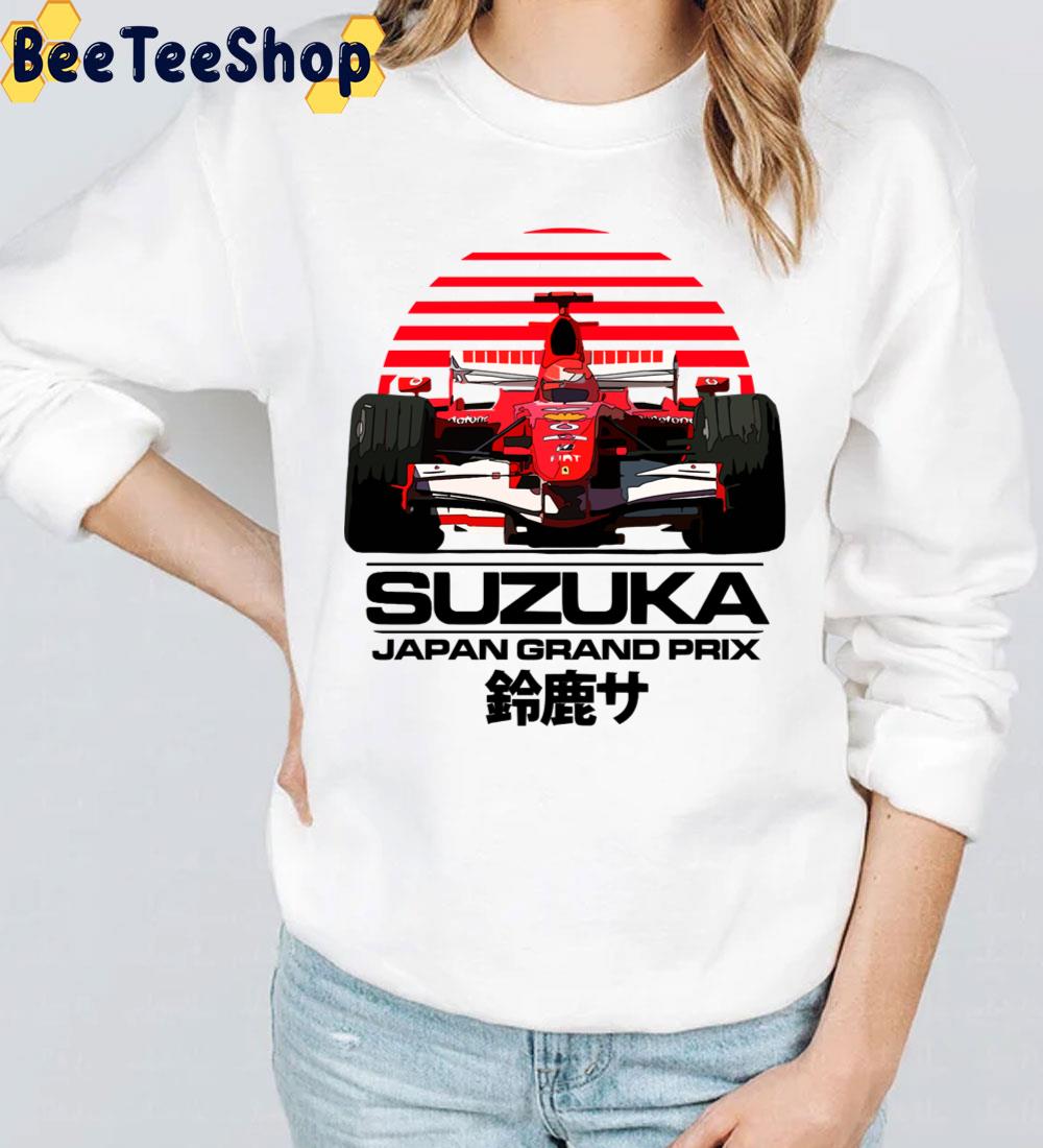 F1 Suzuka Japan Grand Prix Michael Schumacher Racing Unisex T-Shirt F1 Suzuka Japan Grand Prix Michael Schumacher Racing Unisex T-Shirt