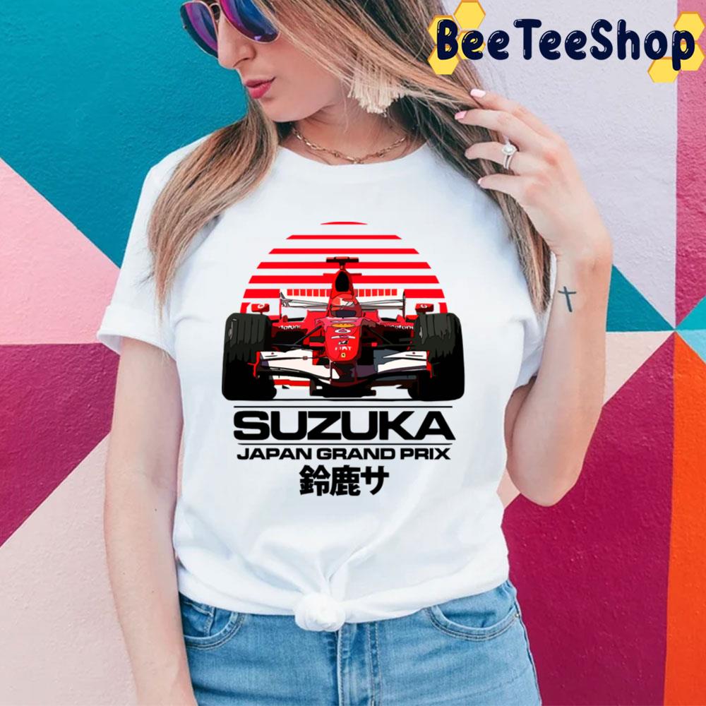 F1 Suzuka Japan Grand Prix Michael Schumacher Racing Unisex T-Shirt F1 Suzuka Japan Grand Prix Michael Schumacher Racing Unisex T-Shirt