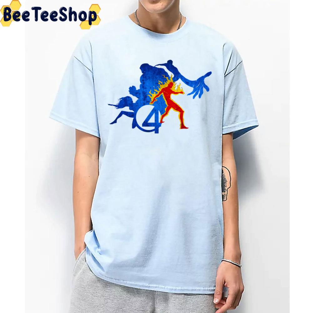 Fantastic Four Retro Art Trending Unisex T-Shirt Fantastic Four Retro Art Trending Unisex T-Shirt