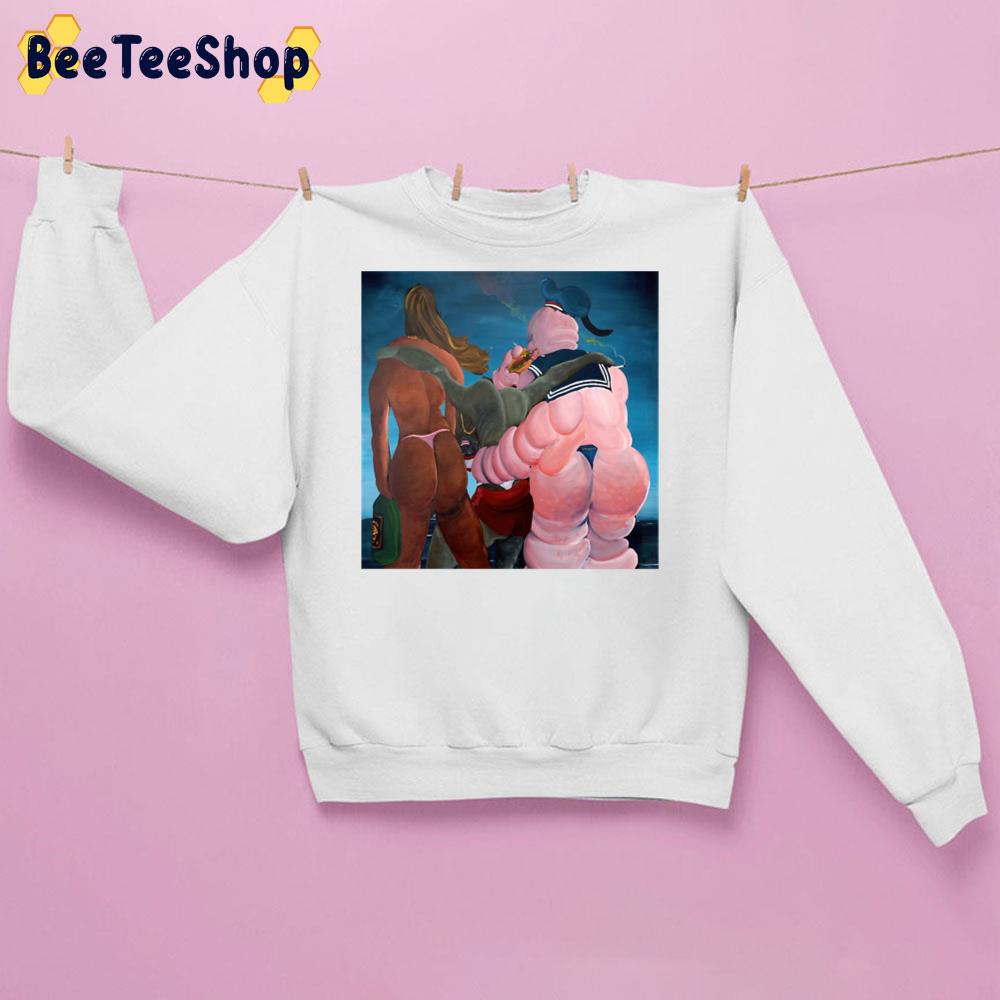 Fat Pink Hudson Cry Sugar Unisex Sweatshirt Fat Pink Hudson Cry Sugar Unisex Sweatshirt