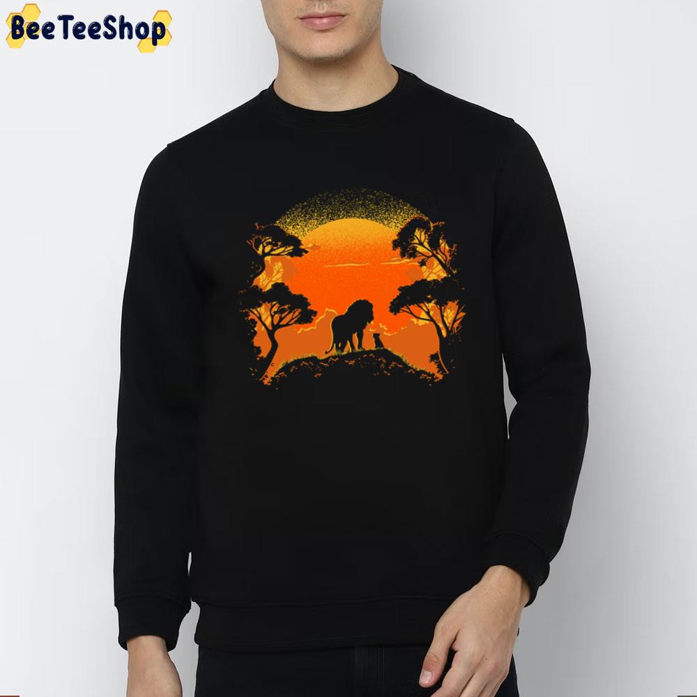 Father And Son Mufasa And Simba Lion King Trending Unisex T-Shirt Father And Son Mufasa And Simba Lion King Trending Unisex T-Shirt