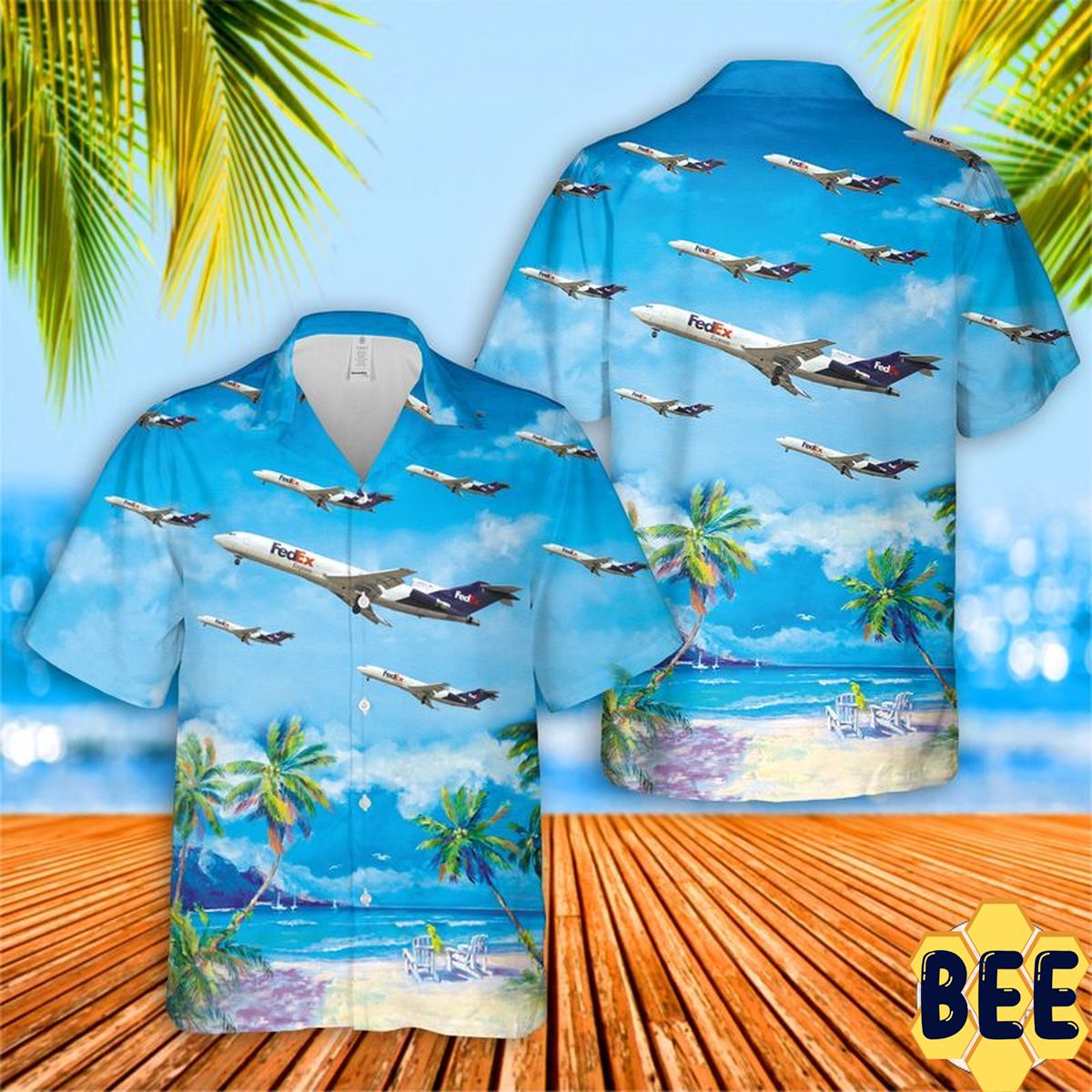 Fedex Boeing 727-200 Trending Hawaiian Shirt Fedex Boeing 727-200 Trending Hawaiian Shirt