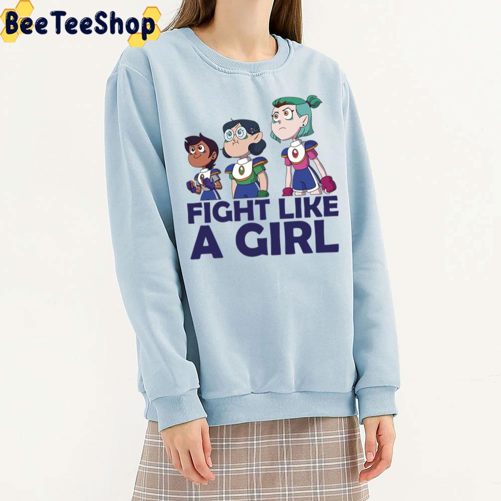 Fight Like A Girl The Owl House Trending Unisex T-Shirt Fight Like A Girl The Owl House Trending Unisex T-Shirt