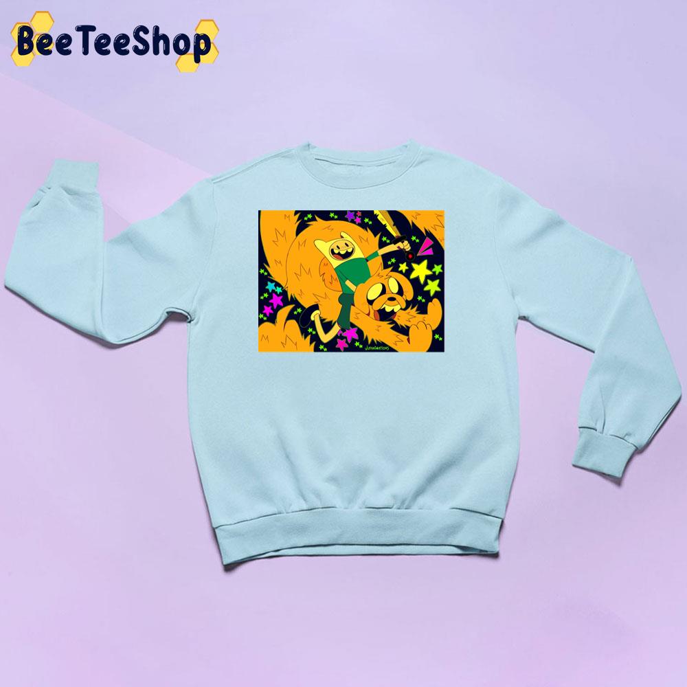 Finn And Jake Adventure Time Trending Unisex Sweatshirt Finn And Jake Adventure Time Trending Unisex Sweatshirt