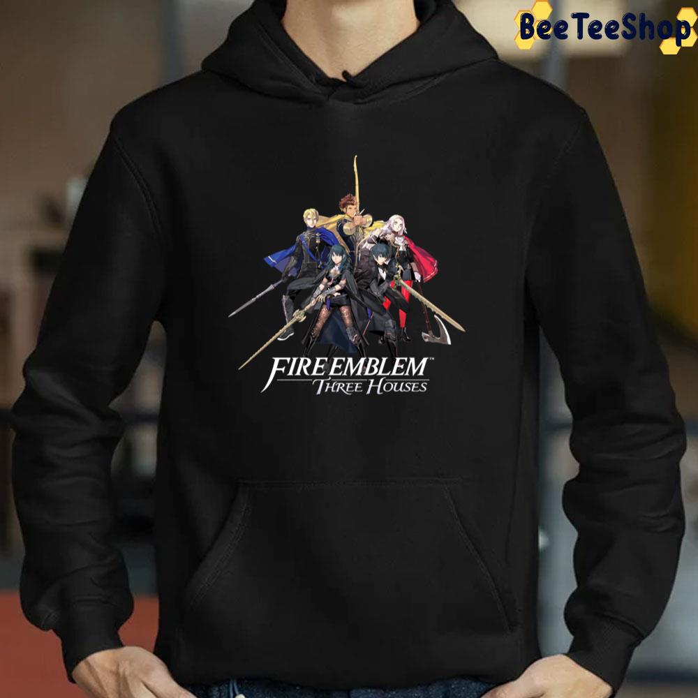 Fire Emblem Three Houses House Leaders Amp Byleth Game Unisex T-Shirt Fire Emblem Three Houses House Leaders Amp Byleth Game Unisex T-Shirt