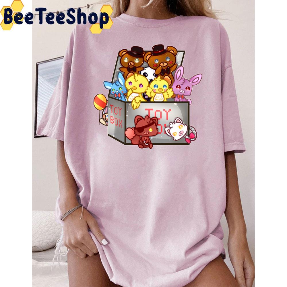 Five Nights At Freddy's 2 On The Box Game Unisex T-Shirt Five Nights At Freddy's 2 On The Box Game Unisex T-Shirt
