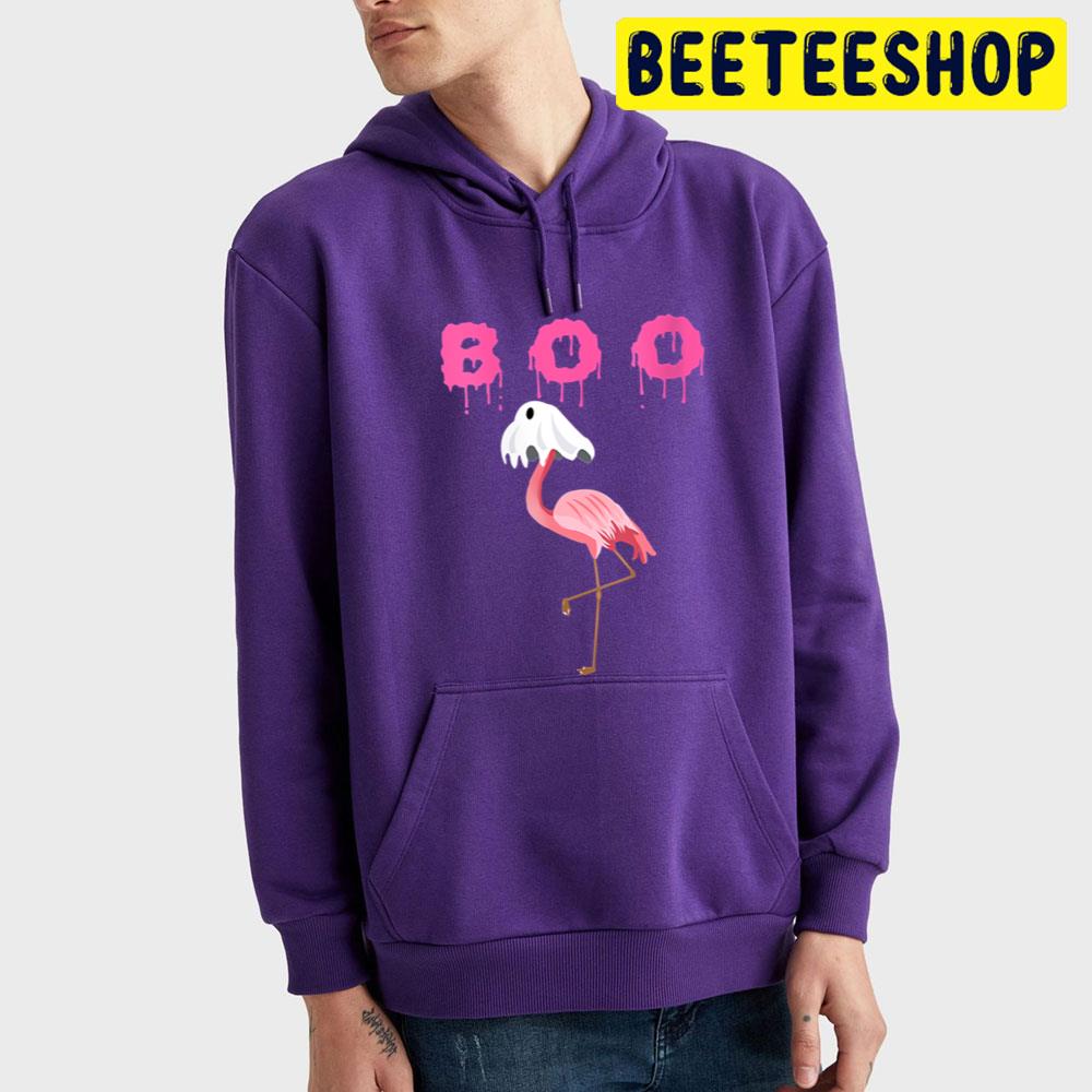 Flamingo Boo Ghost Halloween Trending Unisex T-Shirt Flamingo Boo Ghost Halloween Trending Unisex T-Shirt