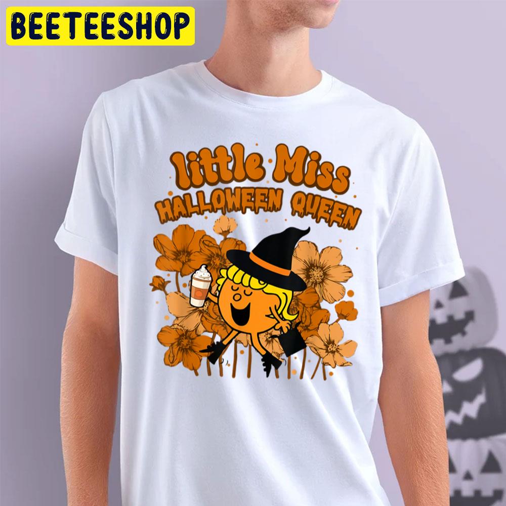 Flower Little Miss Halloween Queen Halloween Trending Unisex T-Shirt Flower Little Miss Halloween Queen Halloween Trending Unisex T-Shirt