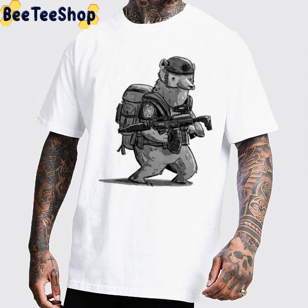 Funny Bear Escape From Tarkov Game Trending Unisex T-Shirt Funny Bear Escape From Tarkov Game Trending Unisex T-Shirt