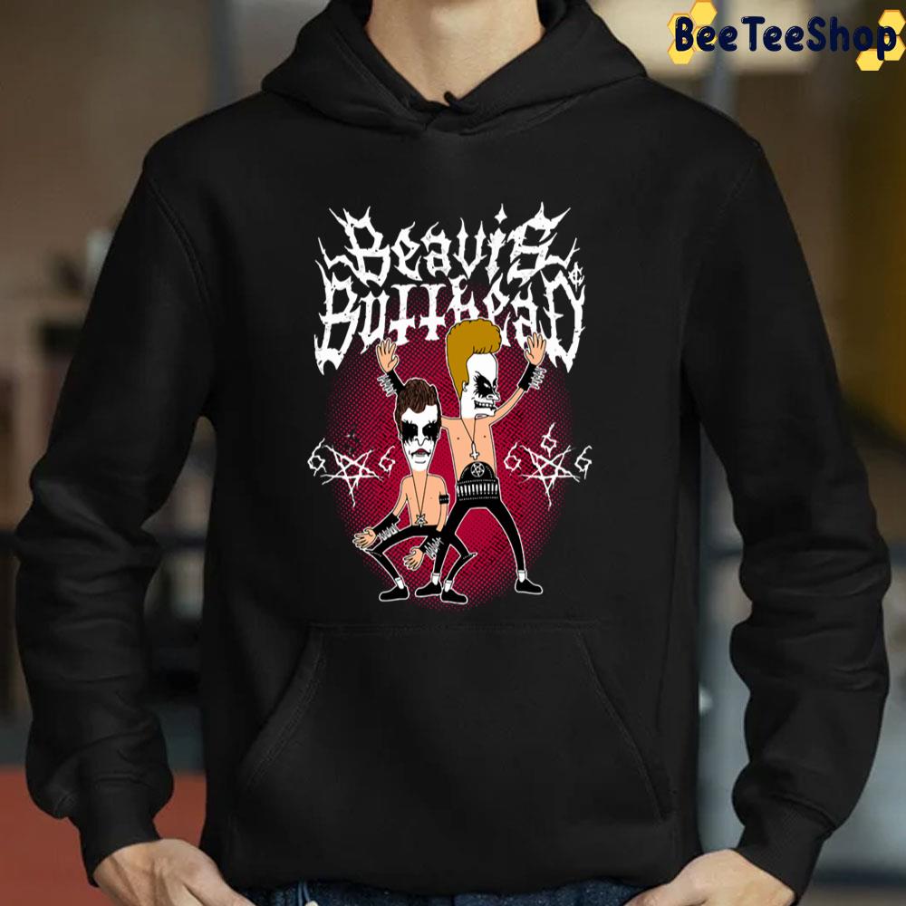 Funny Beavis And Butthead Black Metal Trending Unisex T-Shirt Funny Beavis And Butthead Black Metal Trending Unisex T-Shirt