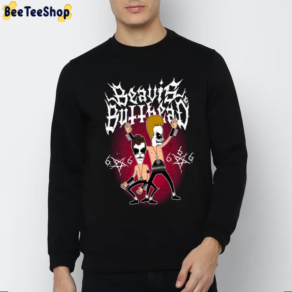Funny Beavis And Butthead Black Metal Trending Unisex T-Shirt Funny Beavis And Butthead Black Metal Trending Unisex T-Shirt