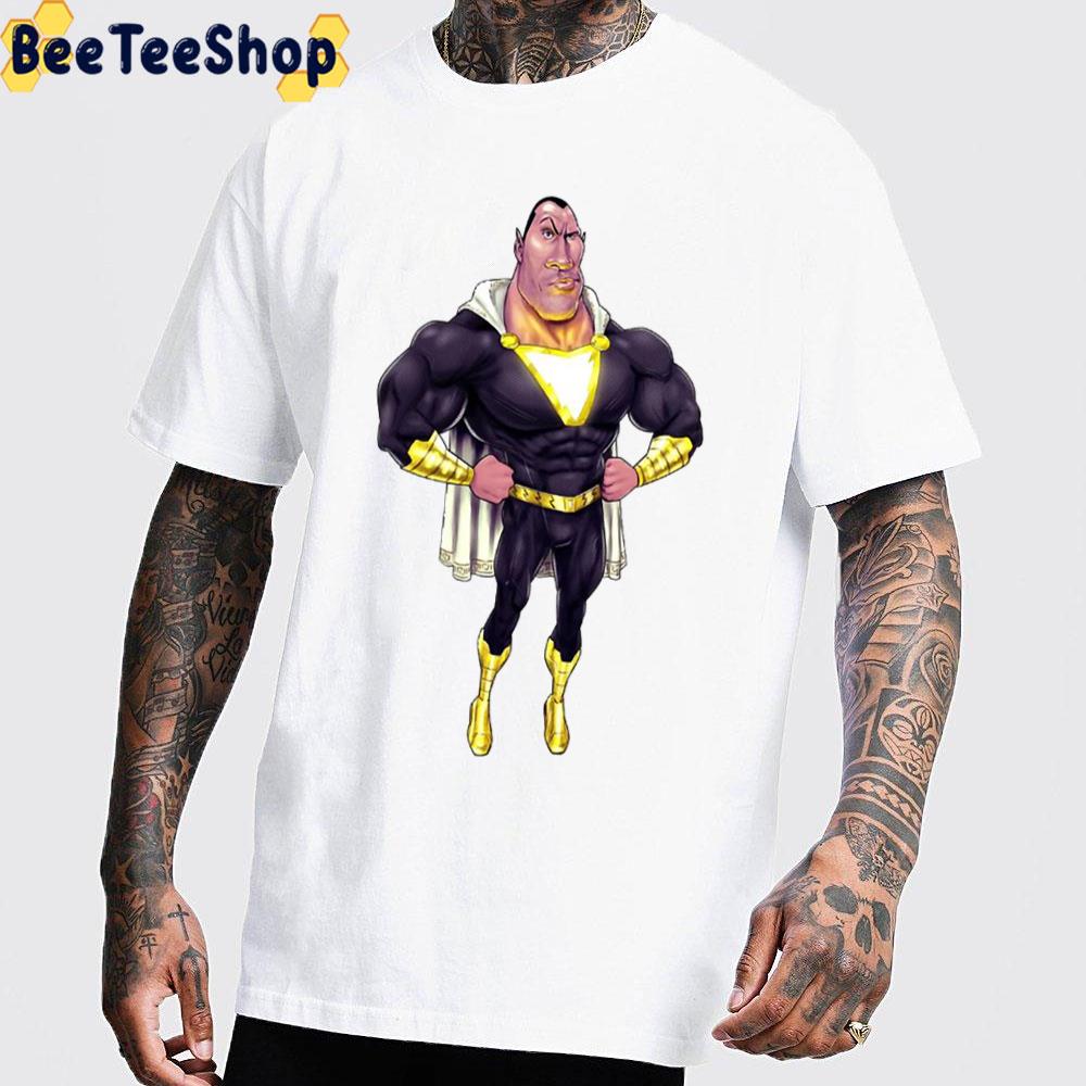 Funny Cartoon Art Black Adam 2022 Movie Trending Unisex T-Shirt Funny Cartoon Art Black Adam 2022 Movie Trending Unisex T-Shirt